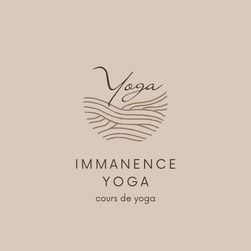 cheveux ou vague avec le mot yoga